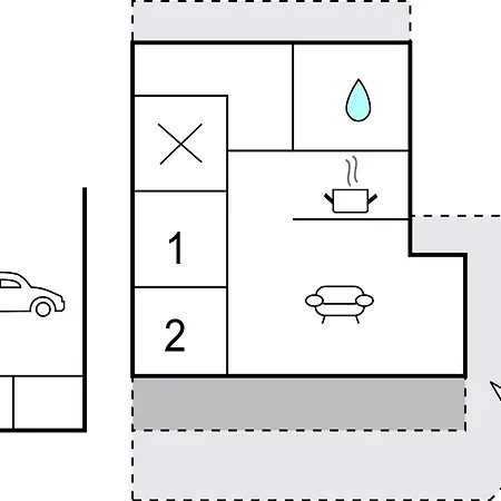 別荘 Slaenvaenget Rudkobing Xii Spodsbjerg