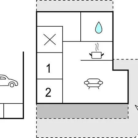 別荘 Slaenvaenget Rudkobing Xii Spodsbjerg